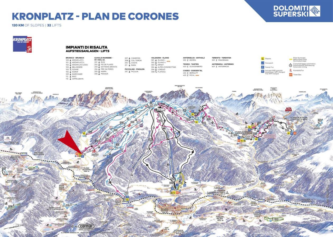 Kronplatz Apartment Sorafurcia Kültér fotó